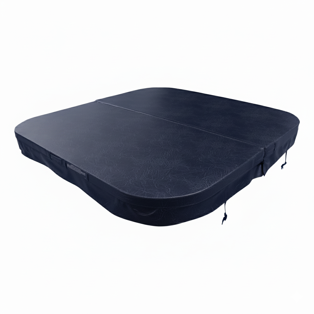 Custom Made Spa cover in Navy Blue