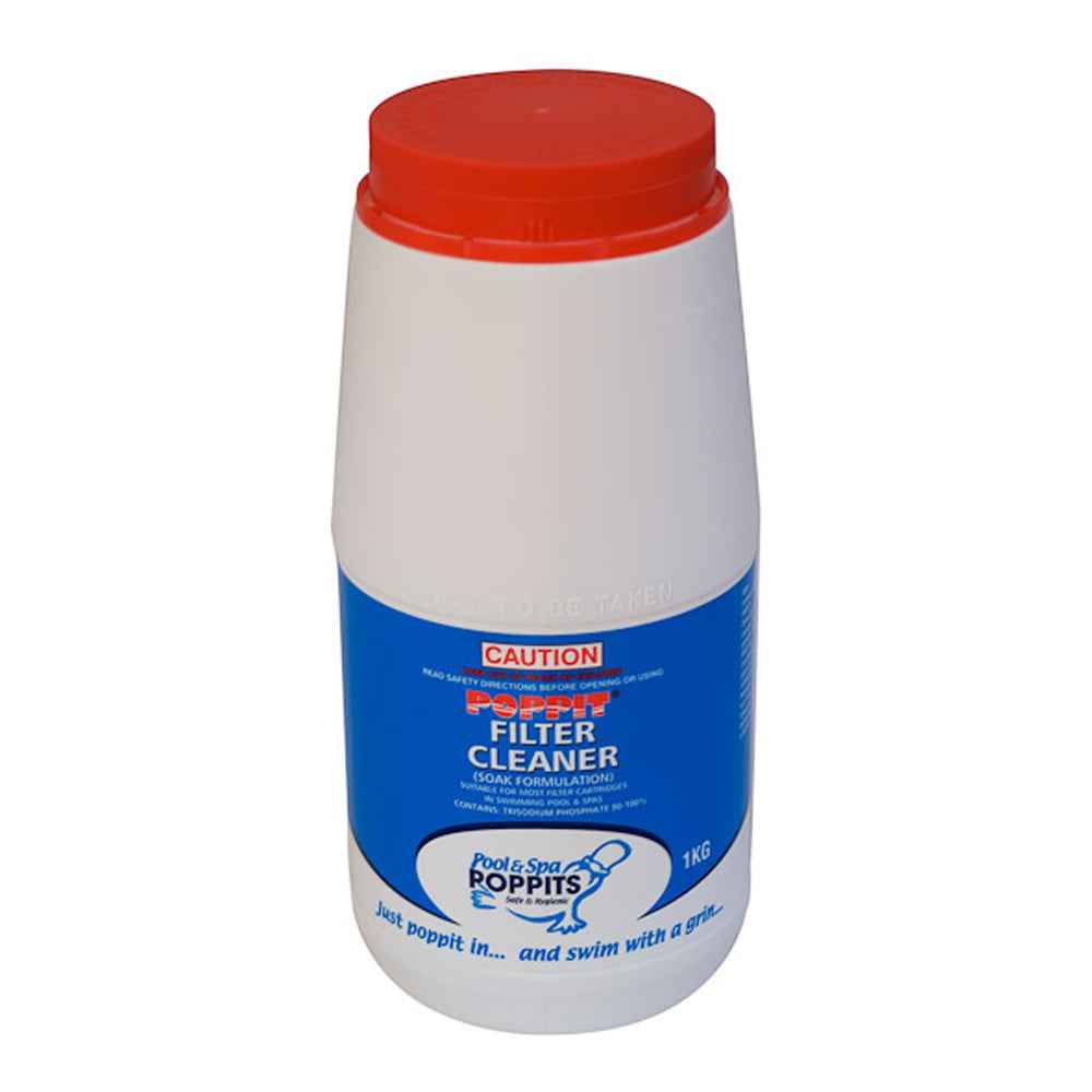 Poppits 1Kg Filter Cartridge Cleaner