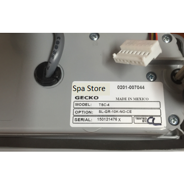 Gecko TSC-4 / K-4 Touch Pad With 10 Button Overlay at Spa Store New Zealand
