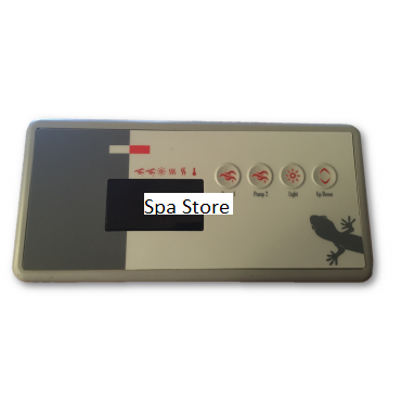 Gecko TSC-19 / K-19 Touchpad and 4 Button(2pump) Overlay at Spa Store New Zealand