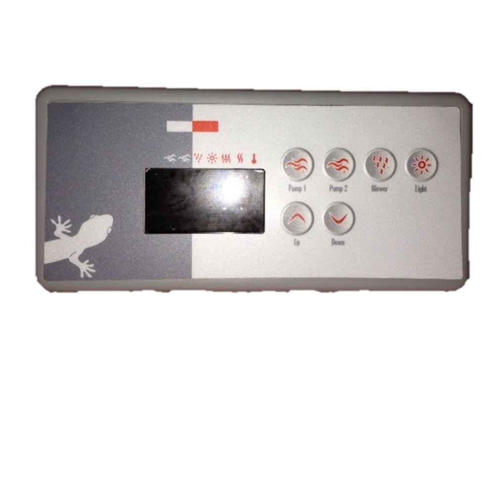 Gecko TSC-35 / K-35 Tocuh Pad With Overlay 6 Button at Spa Store New Zealand