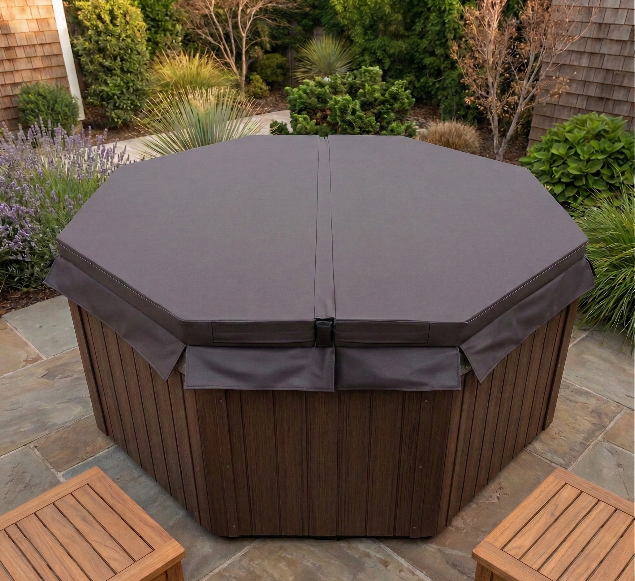Spa Pool Cover - Custom Made - Octagon