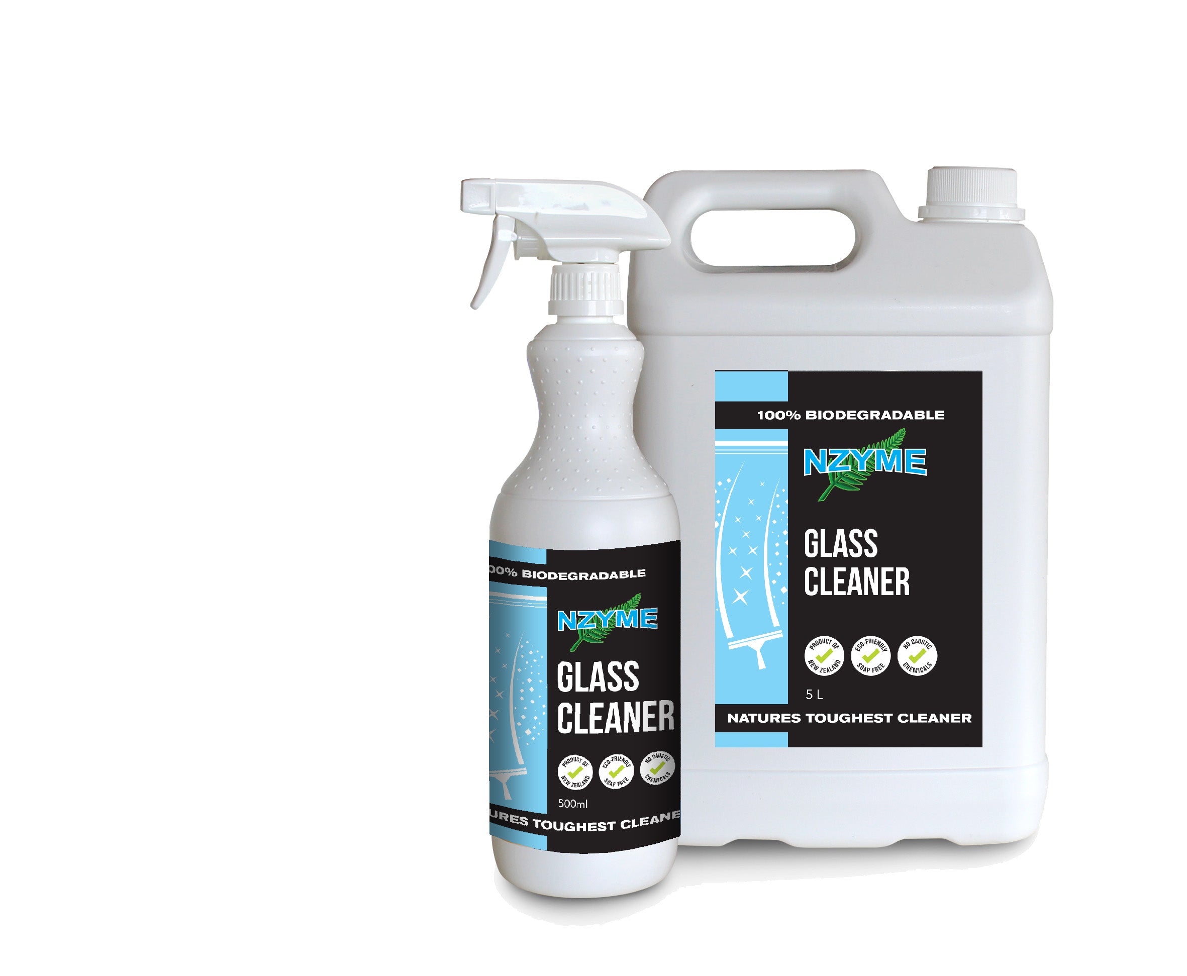 NZYME Glass Cleaner 1L Ready To Use