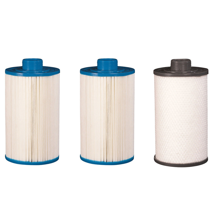 203 x 125mm 3 Spa Filter Kit For Vortex and O2 Spas
