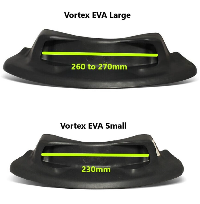 Vortex® Spas EVA Spa Headrests Large Charcoal (2012 onwards)