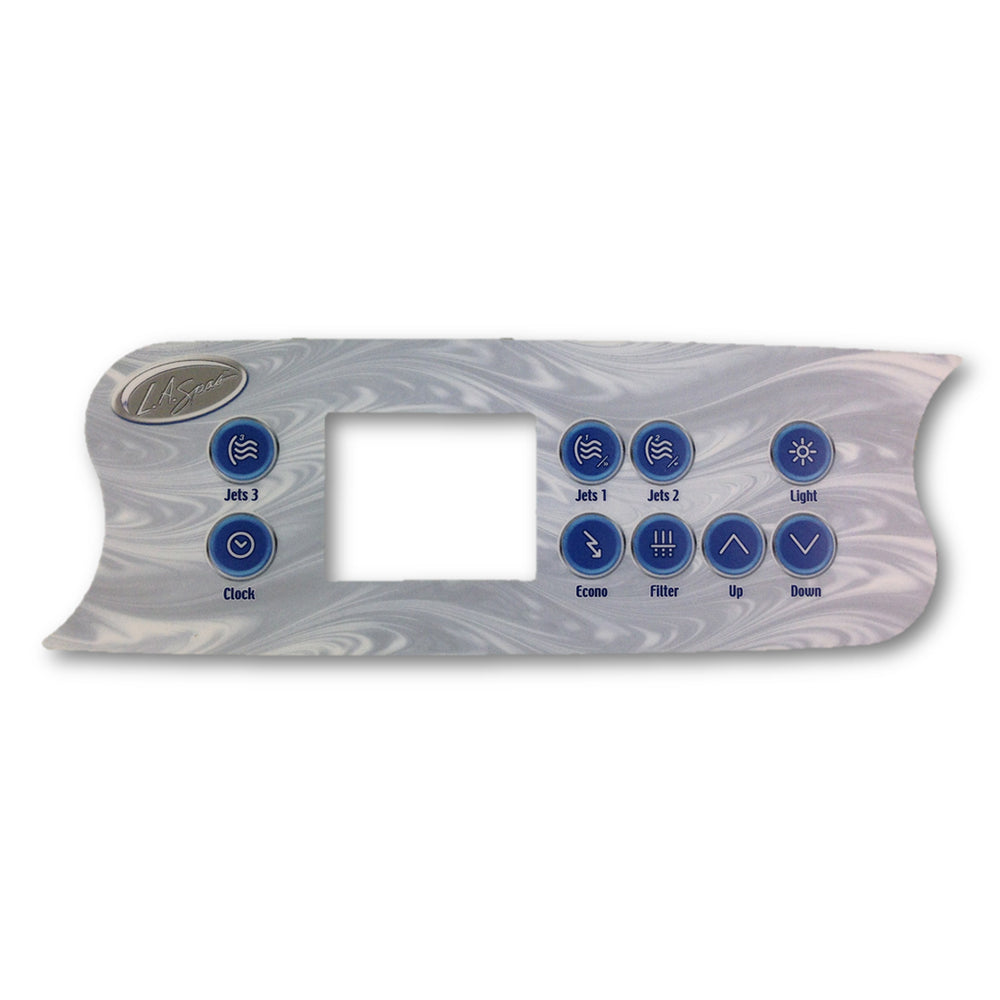 LA Spas K-72 9 Button Overlay - DISCONTINUED