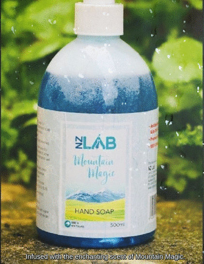 NZYME Natural Hand Soap 500ml - Mountain Magic