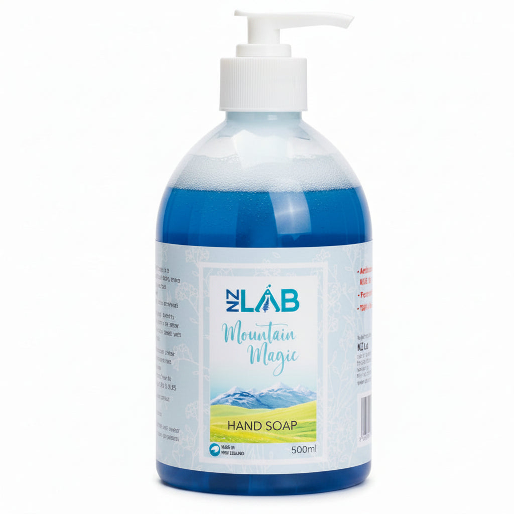 NZYME Natural Hand Soap 500ml - Mountain Magic at Spa Store New Zealand