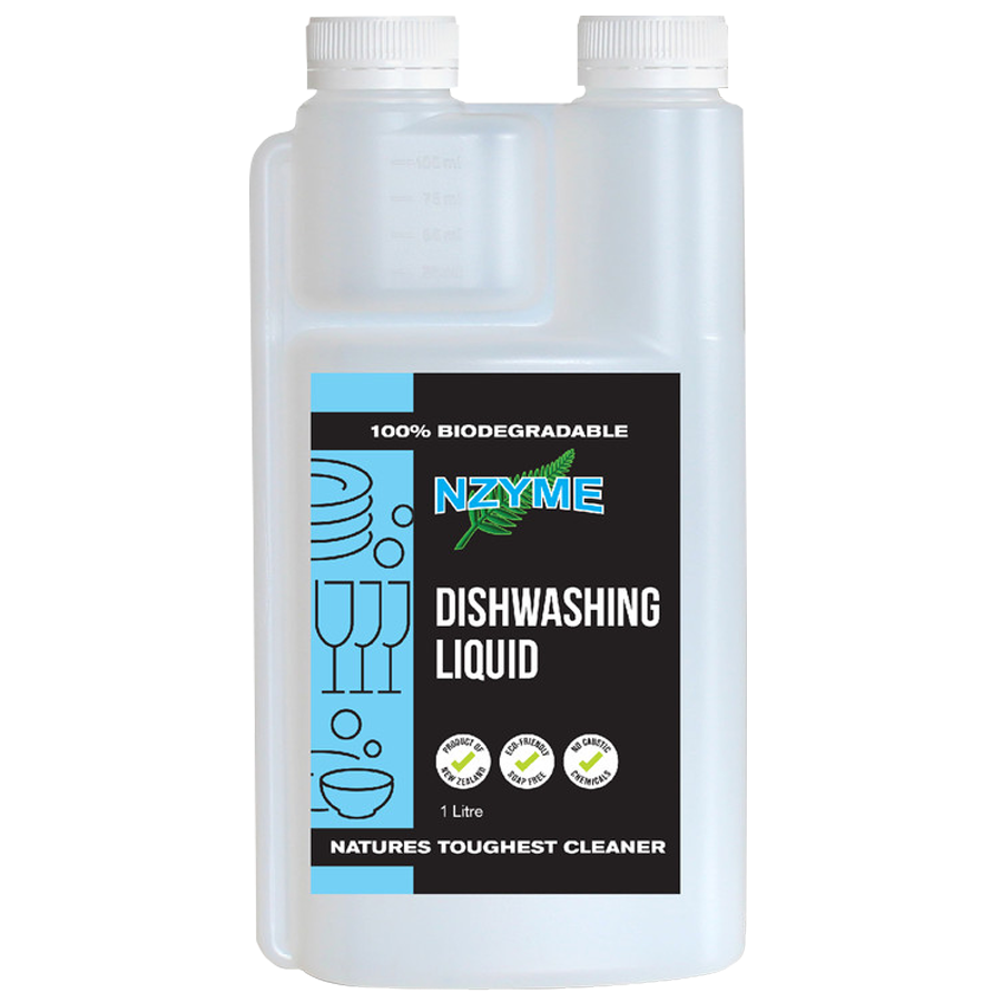 NZYME All-Natural Dishwasher Liquid 1L at Spa Store New Zealand