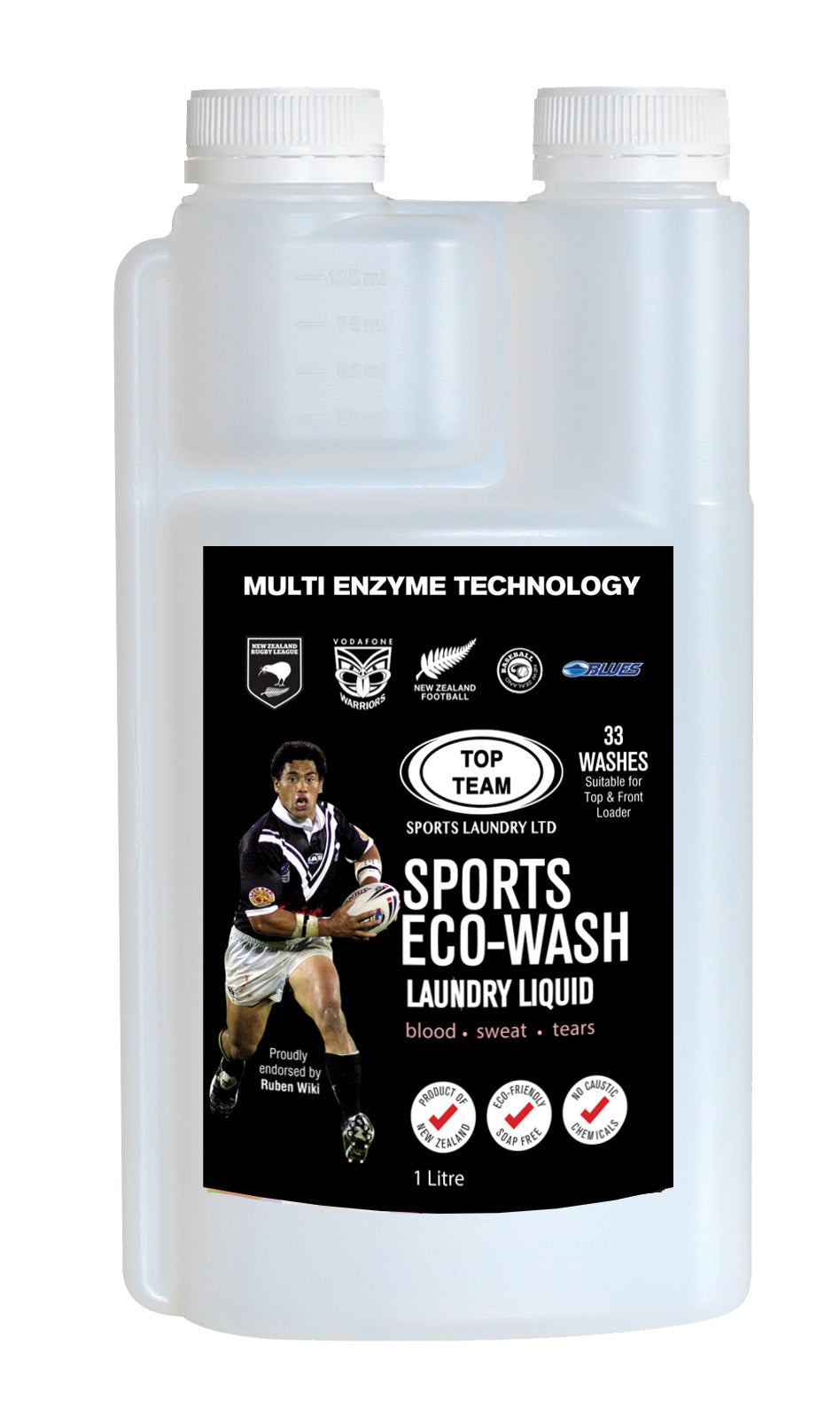 NZYME Sports Eco Wash 5 Litre Concentrate