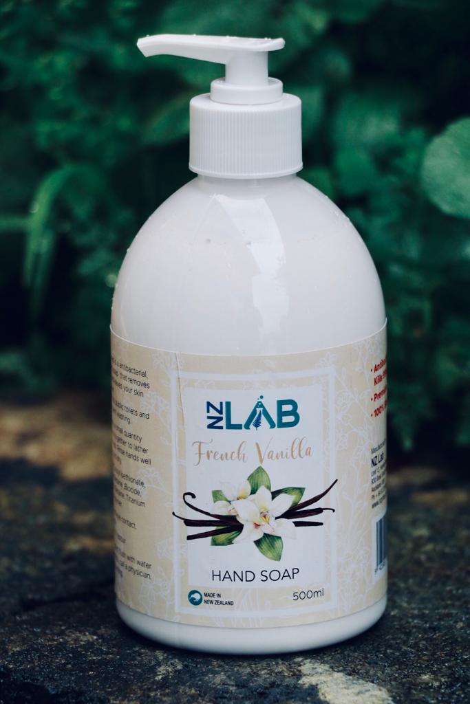 NZYME Natural Hand Soap 500ml - French Vanilla