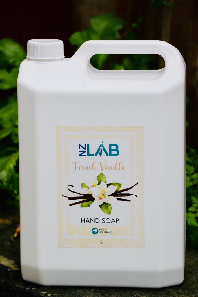 NZYME Natural Hand Soap 5L - French Vanilla