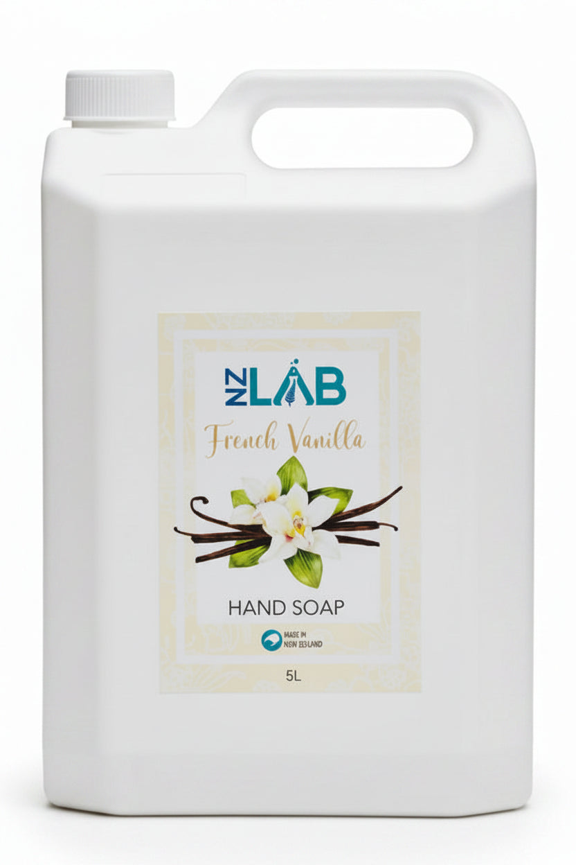 NZYME Natural Hand Soap 5L - French Vanilla at Spa Store New Zealand
