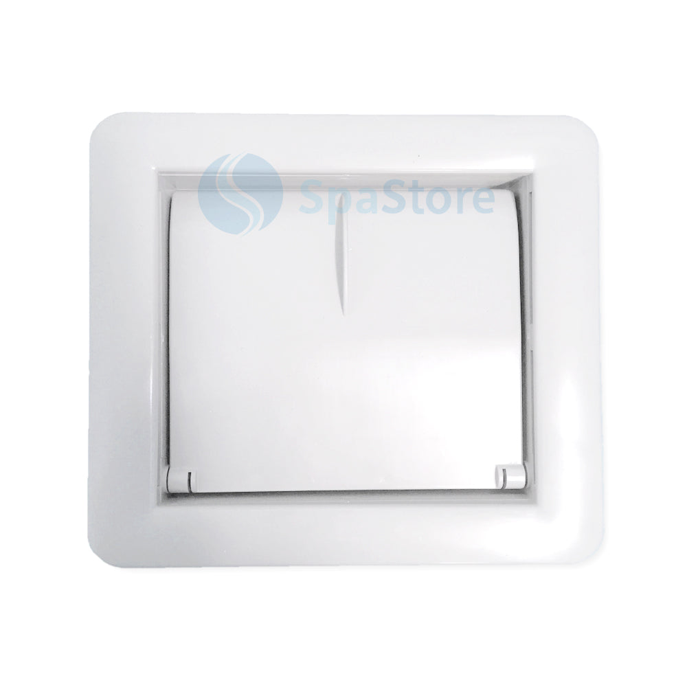 Spa-Quip Series 1000 Skimmer Face Assembly - White at Spa Store New Zealand