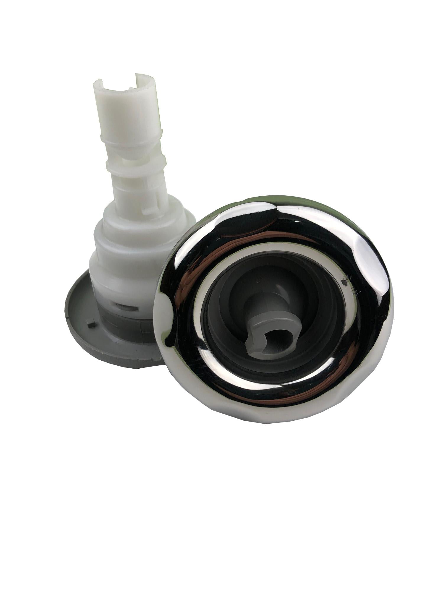 85mm (3.5") Single Roto Stainless Steel