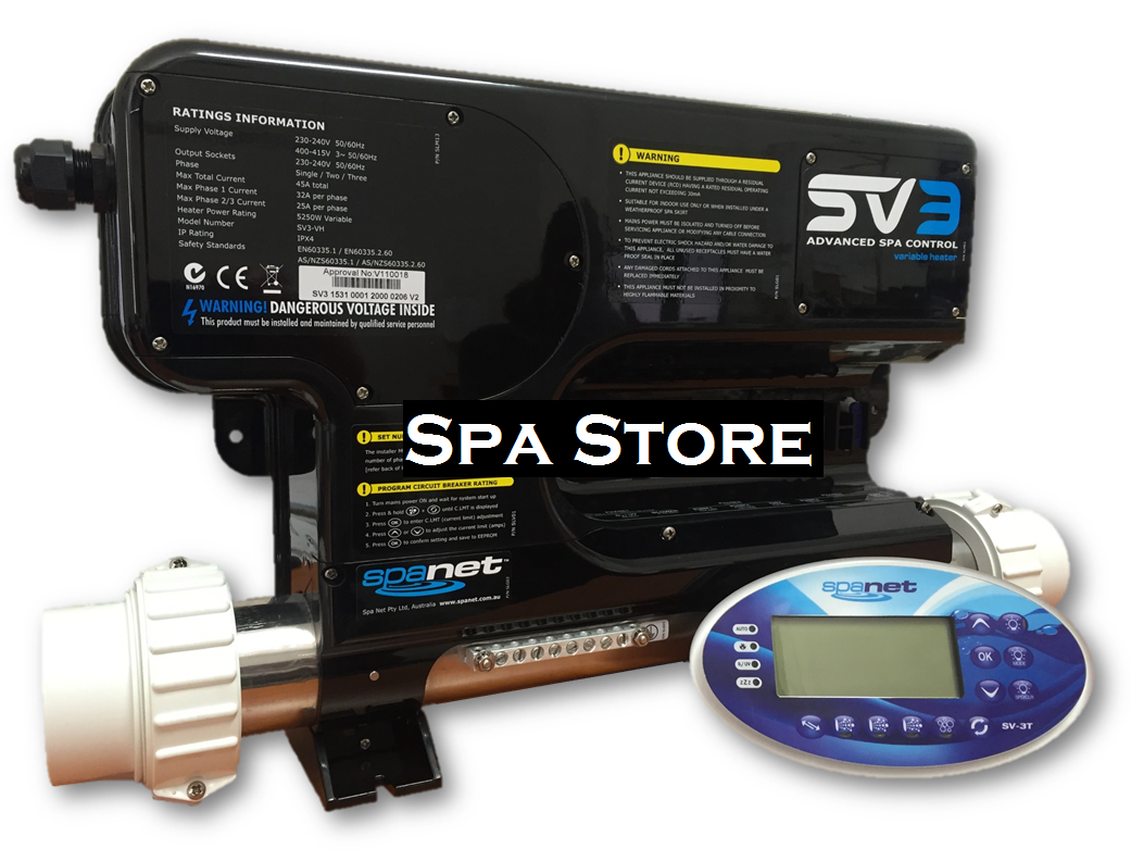 SpaNet® SV3 Variable Heat Controller Complete With Touchpad