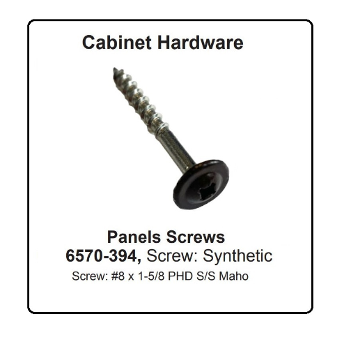 Screws For Jacuzzi® J-200™ Skirt Panel Mahogany