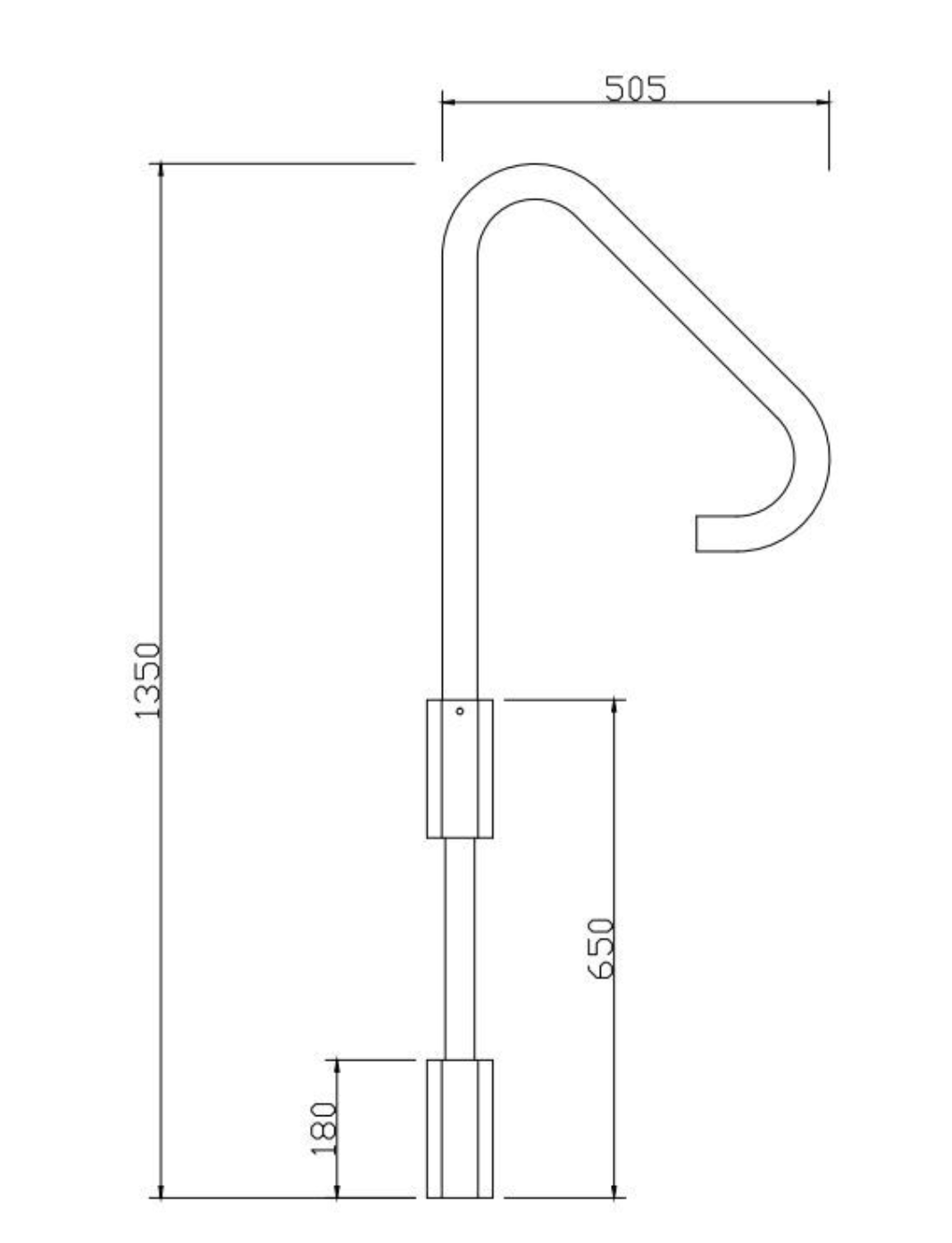 Hand Rail for Spa Pool - Fits Most Spas