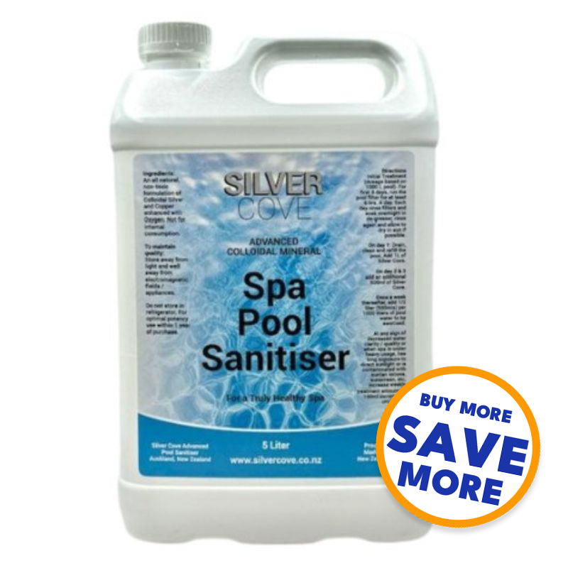 Silver Cove Spa Pool Sanitiser 5 Litres