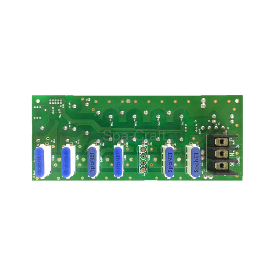 SpaNet® Power Assembly XS-2000 Controller PCBA (240V AMP side)