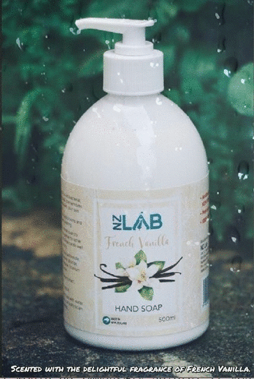 NZYME Natural Hand Soap 500ml - French Vanilla