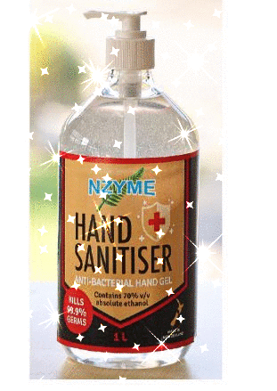Hand Sanitiser with 70% Alcohol - 1 litre