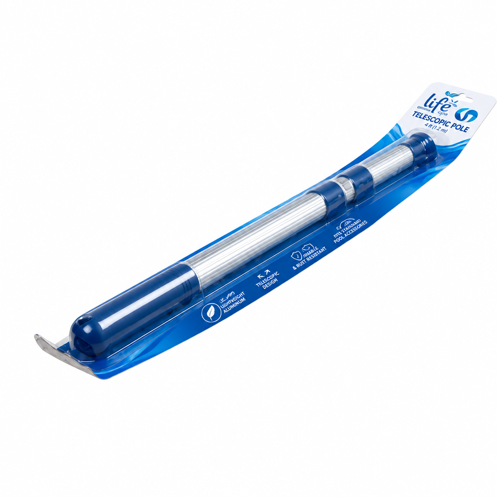 Blue and silver tool with a brand logo on a white background