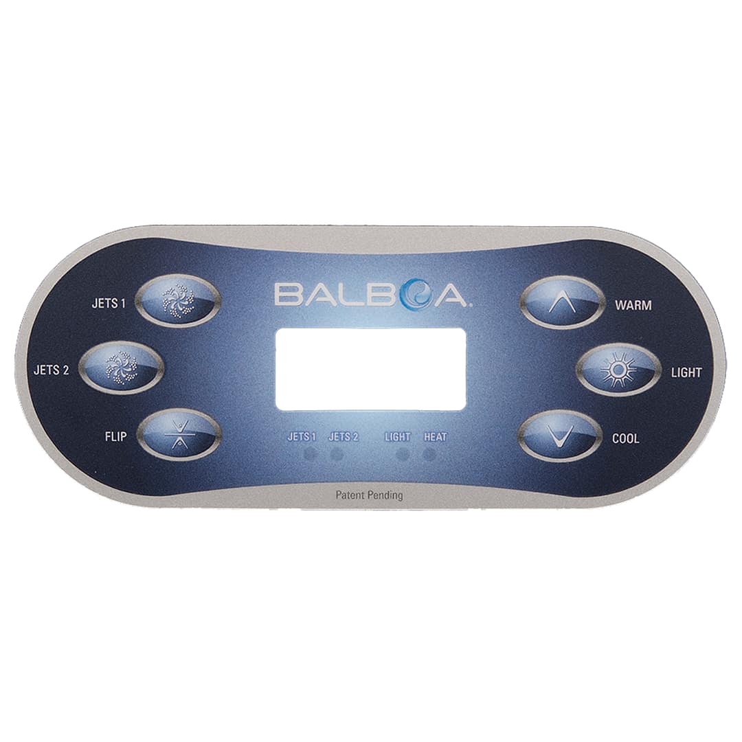 Balboa TP600 J1 J2 FLIP Balboa Touchpad Overlay Panel Replacement