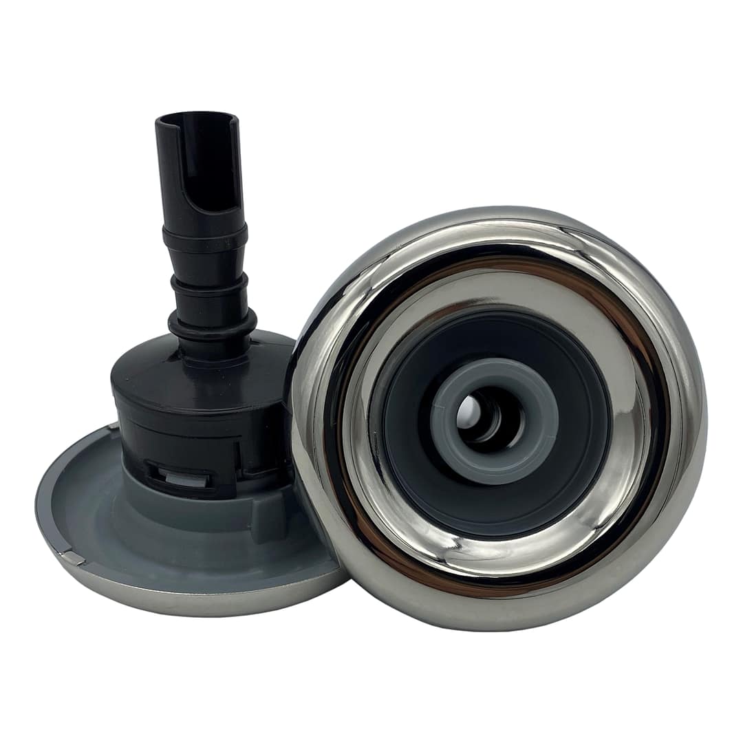 Signature Spas Mini Hurricane Directional Jet Face with Stainless Steel Escutcheon 77mm