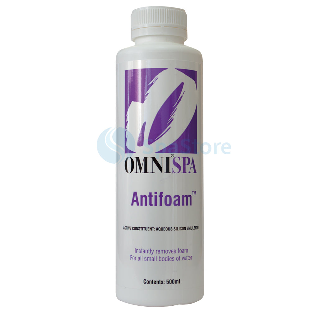 OMNI Spa Antifoam 500ml at Spa Store New Zealand