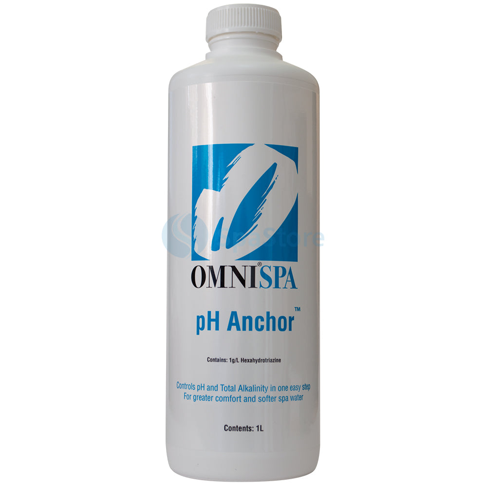 OMNI Spa pH Anchor 1L at Spa Store New Zealand