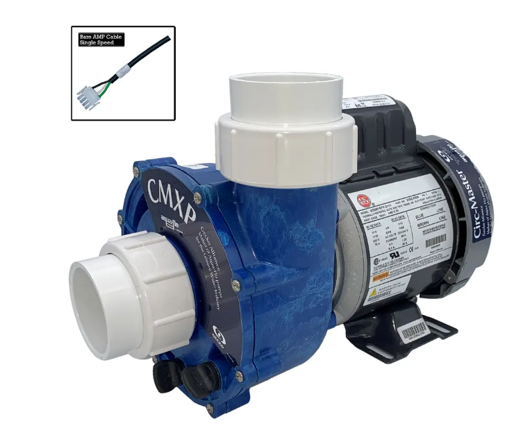 Hi-Flow Circulation Pump – 1/12hp 50mm Unions at Spa Store New Zealand