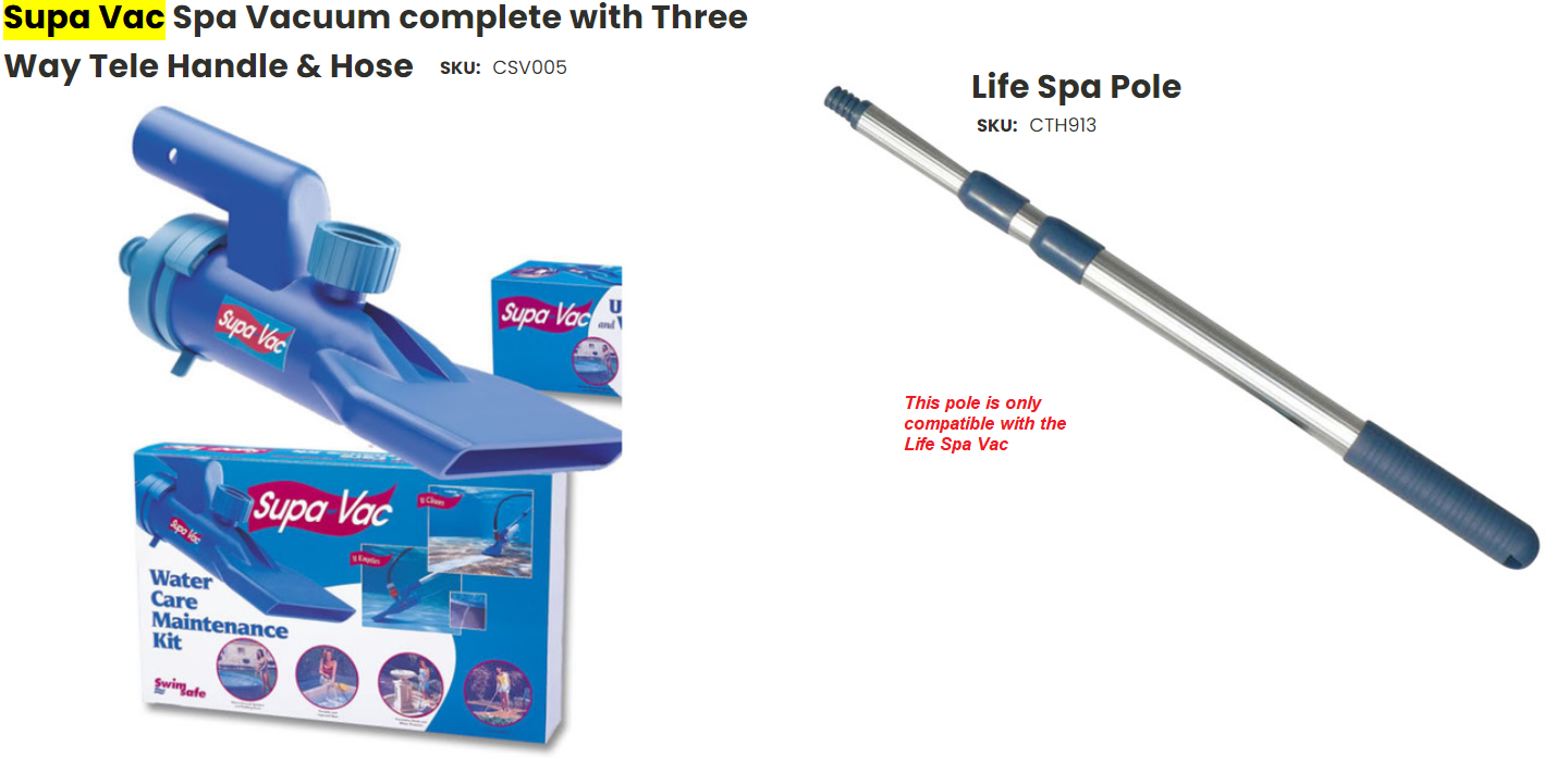 Life Spa Pole at Spa Store New Zealand