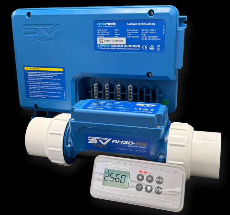 SpaNet® Sv Mini 3.0kwh Kit 25amp